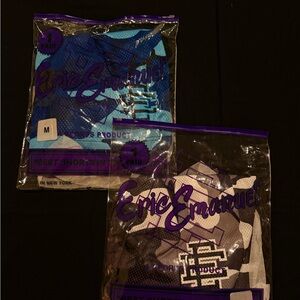 Eric Emanuel Men’s Medium Shorts 2 Pack - Blue and Gray Camo